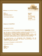 Stadt Mössingen 2001