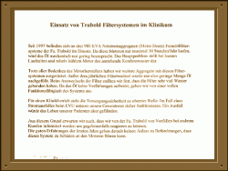 Universitätsklinikum Tübingen - Notstromaggregate - lesen!